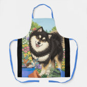 JALLO de Finse Lapphund All-Over Print Schort (Voorkant)