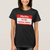 Jaloerse zus t-shirt (Voorkant)