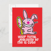 jaloezie briefkaart (Voorkant / Achterkant)