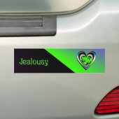 jaloezie bumpersticker (Op auto)