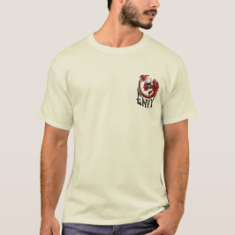 Jaloezie Duivel Levensechte print Eigen je Zonde T-shirt