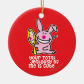 jaloezie keramisch ornament (Voorkant)