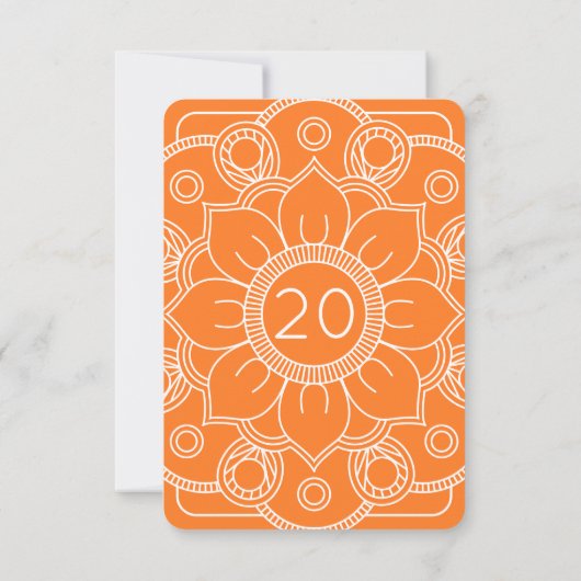 Jaloezie LOA Emotie Processen Oranje Kaart (Achterkant)