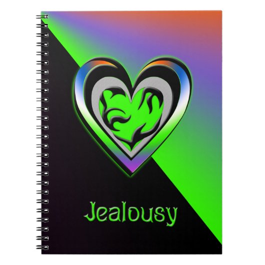 jaloezie notitieboek (Voorkant)