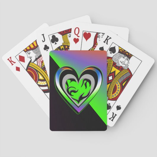 jaloezie pokerkaarten (Achterkant)