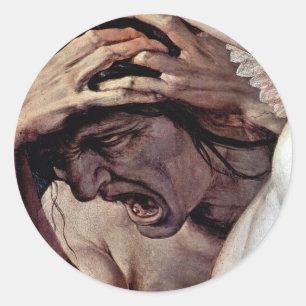 jaloezie ronde sticker