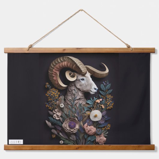 JALOOS HANGEND TAPIJT HANGEND WANDKLEED (Voorkant)