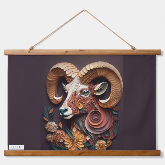 JALOOS HANGEND TAPIJT HANGEND WANDKLEED (Voorkant 2)