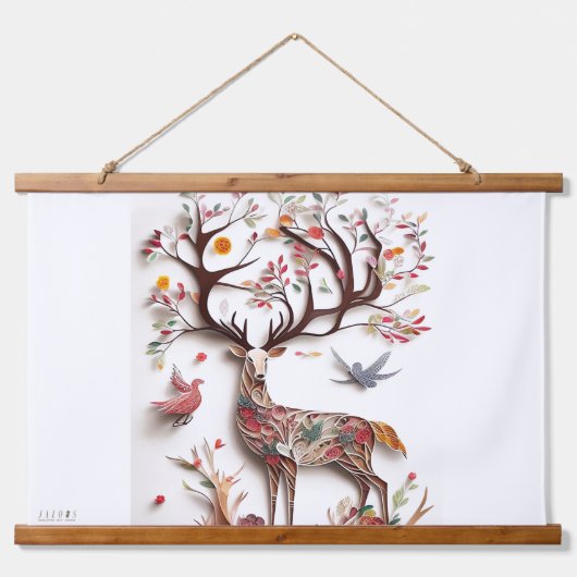 JALOOS HANGEND TAPIJT HANGEND WANDKLEED (Voorkant)