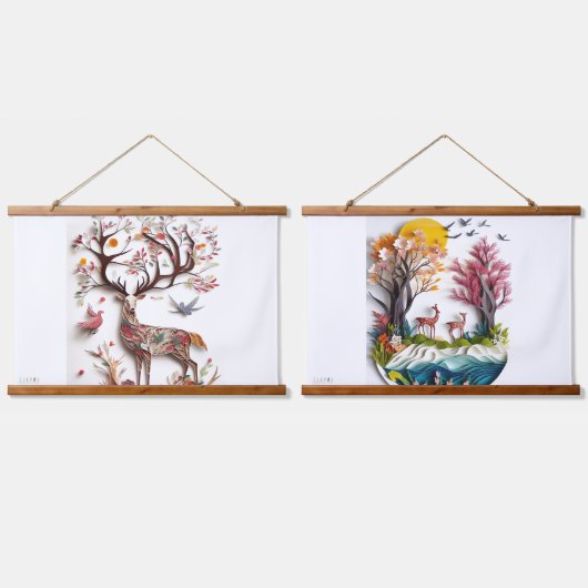 JALOOS HANGEND TAPIJT HANGEND WANDKLEED (Dubbel)