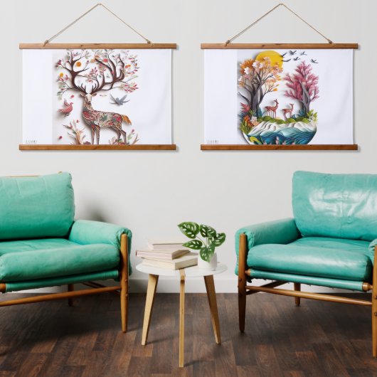 JALOOS HANGEND TAPIJT HANGEND WANDKLEED (Woonkamer)