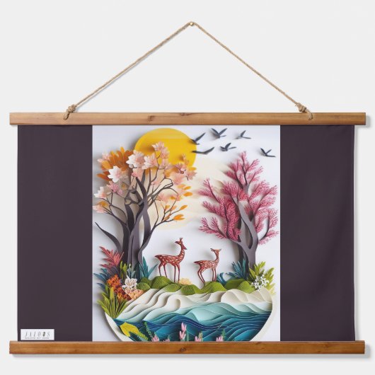 JALOOS HANGEND TAPIJT HANGEND WANDKLEED (Voorkant 2)