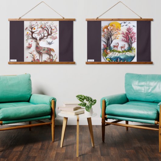 JALOOS HANGEND TAPIJT HANGEND WANDKLEED (Woonkamer)