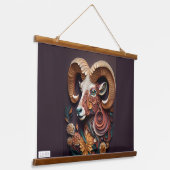 JALOOS HANGEND TAPIJT WANDKLEED (Gebogen)