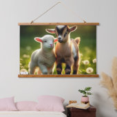 JALOOS HANGEND WANDKLEED (Slaapkamer)