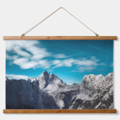 Jalovec-berg in Slovenië Hangend Wandkleed (Voorkant)