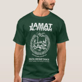 Jam`at Al-Fitrah GAZAN ANTI-HAMAS VERZET T-shirt (Voorkant)