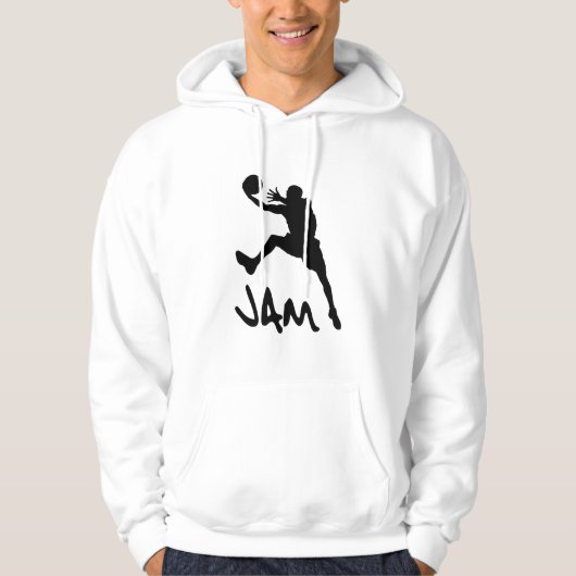 Jam Basketbal Hoodie (Voorkant)