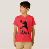 Jam Basketbal T-shirt (Voorkant volledig)
