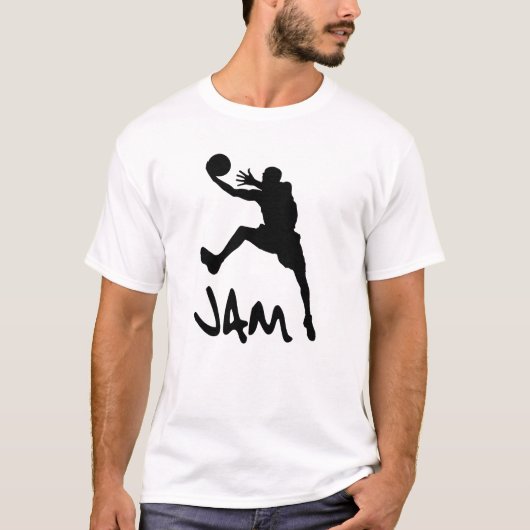 Jam Basketbal T-shirt (Voorkant)
