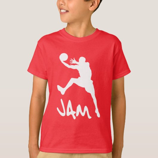 Jam Basketball T-shirt (Voorkant)