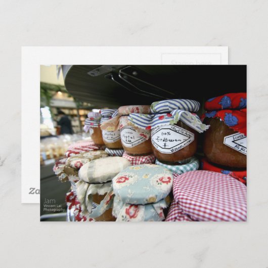 Jam Briefkaart (Voorkant / Achterkant)