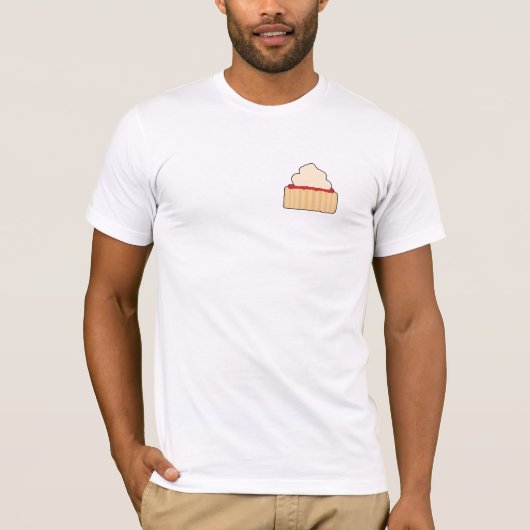 Jam en Cream Scone. T-shirt (Voorkant)