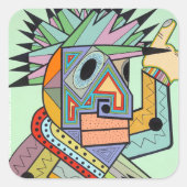 Jam in Brooklyn Vierkante Sticker (Voorkant)