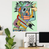 "Jam in Brookyln" Poster (Thuiskantoor)