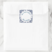 Jam Inmaaklabel  | Thuisgemaakte Mason Pot Vierkante Sticker (Tas)