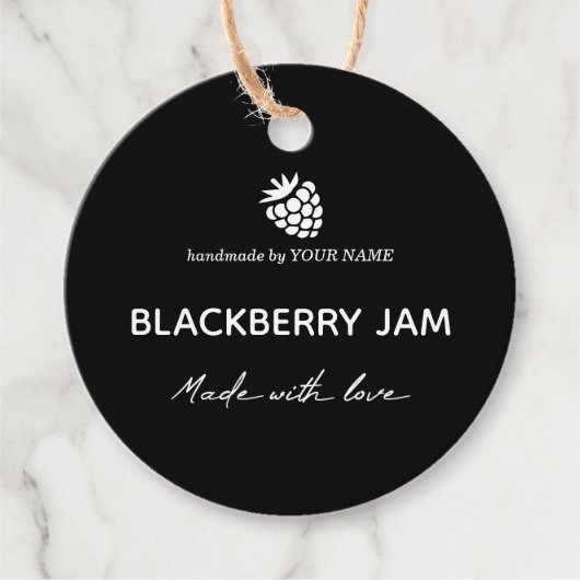 Jam Jar Hang Label Packaging Design (Voorkant)