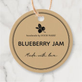 Jam Jar Hang Label Packaging Design (Voorkant)
