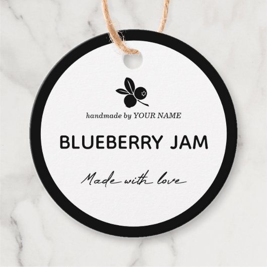 Jam Jar Hang Label Packaging Design (Voorkant)