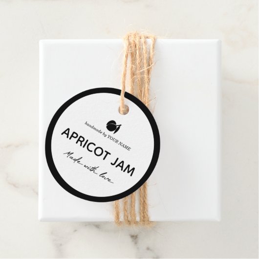 Jam Jar Hang Label Packaging Design (In situ)