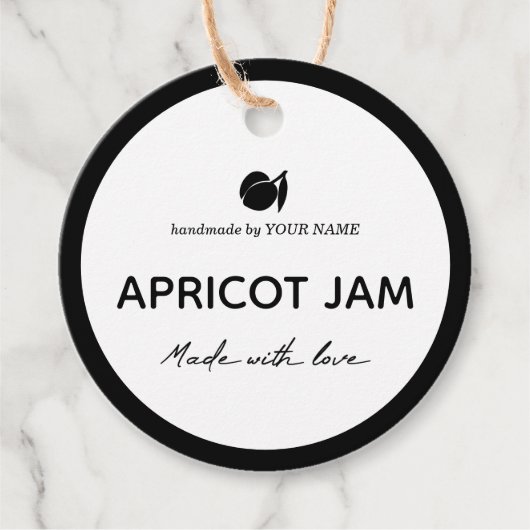 Jam Jar Hang Label Packaging Design (Voorkant)