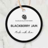 Jam Jar Hang Label Packaging Design (Voorkant)