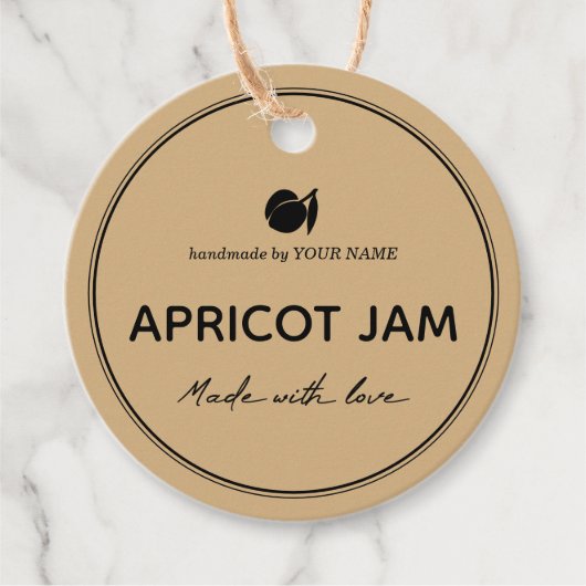 Jam Jar Hang Label Packaging Design (Voorkant)