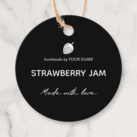 Jam Jar Hang Label Packaging Design (Voorkant)