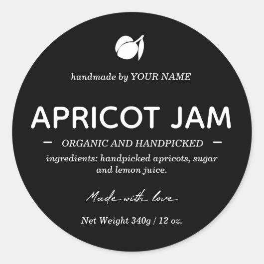 Jam Jar Label Packaging-ontwerp (Voorkant)