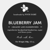 Jam Jar Label Packaging-ontwerp (Voorkant)