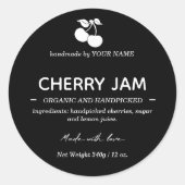 Jam Jar Label Packaging-ontwerp (Voorkant)