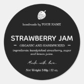 Jam Jar Label Packaging-ontwerp (Voorkant)