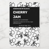 Jam Jar Label Packaging-ontwerp Voedselcontainer Etiket (Enkel label)