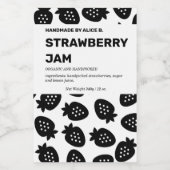 Jam Jar Label Packaging-ontwerp Voedselcontainer Etiket (Enkel label)