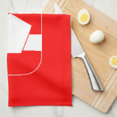 "Jam" Kitchen Tea Towel Theedoek (Quarter Fold)