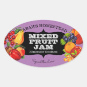  Jam Label Fruit-reserve (Voorkant)