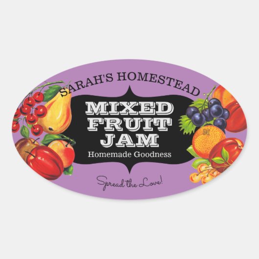  Jam Label Fruit-reserve