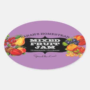 Jam Label Fruit-reserve
