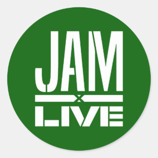 Jam Logo Sticker - Groen