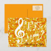 Jam Night_ Briefkaart (Voorkant / Achterkant)